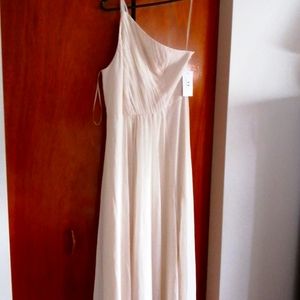 Halston Cream Gown